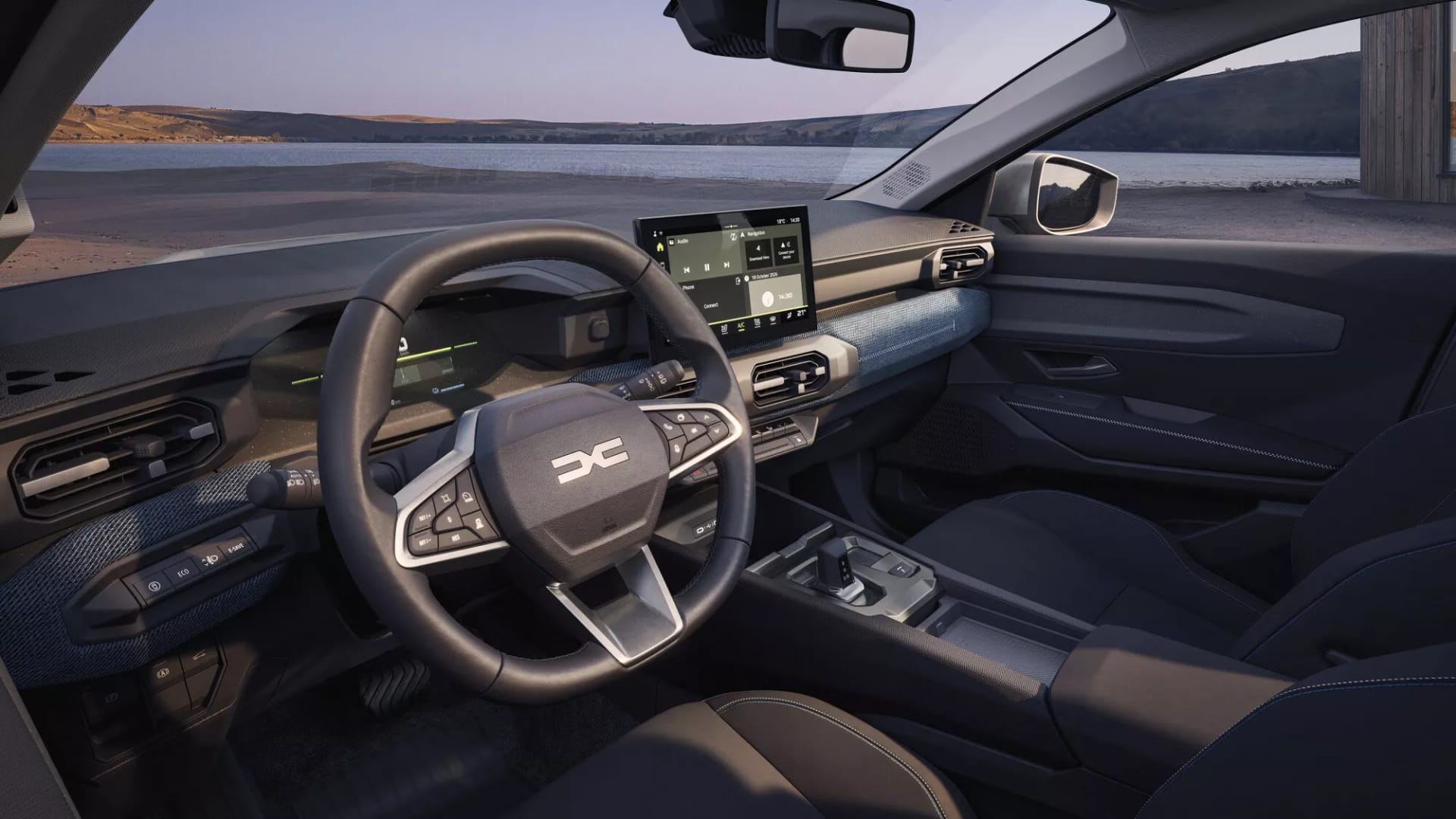 Interior del Dacia Striker
