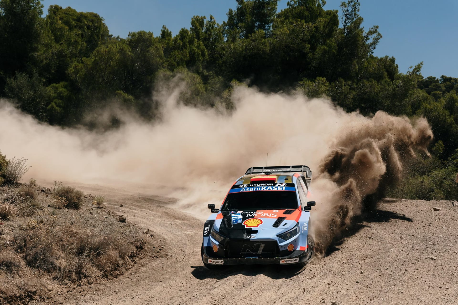 Dani Sordo con el Hyundai i20 N Rally1