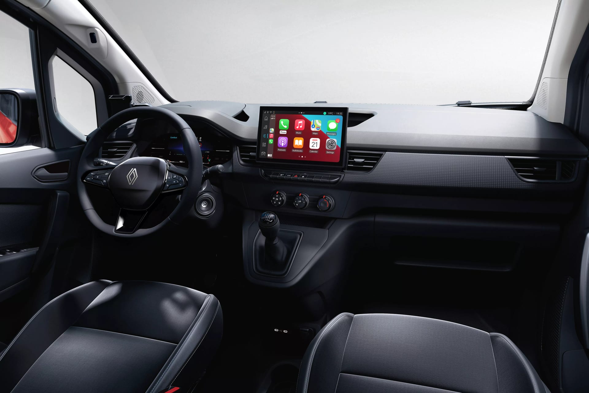 Puesto de conducción de la Renault Kangoo