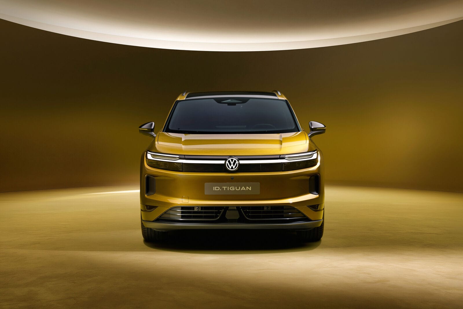 El Volkswagen ID. Tiguan visto de frente